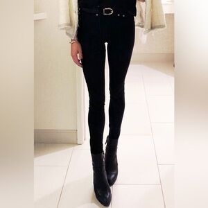 Rag & Bone Black Skinny Jeans